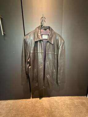 Reilly Olmes Collection Men's Leather Jacket Size M